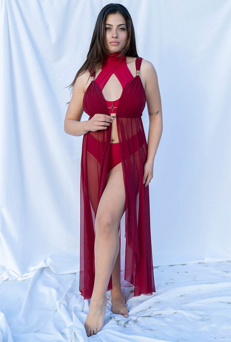 Fuori Acqua Afrodite Rosso Amaranto