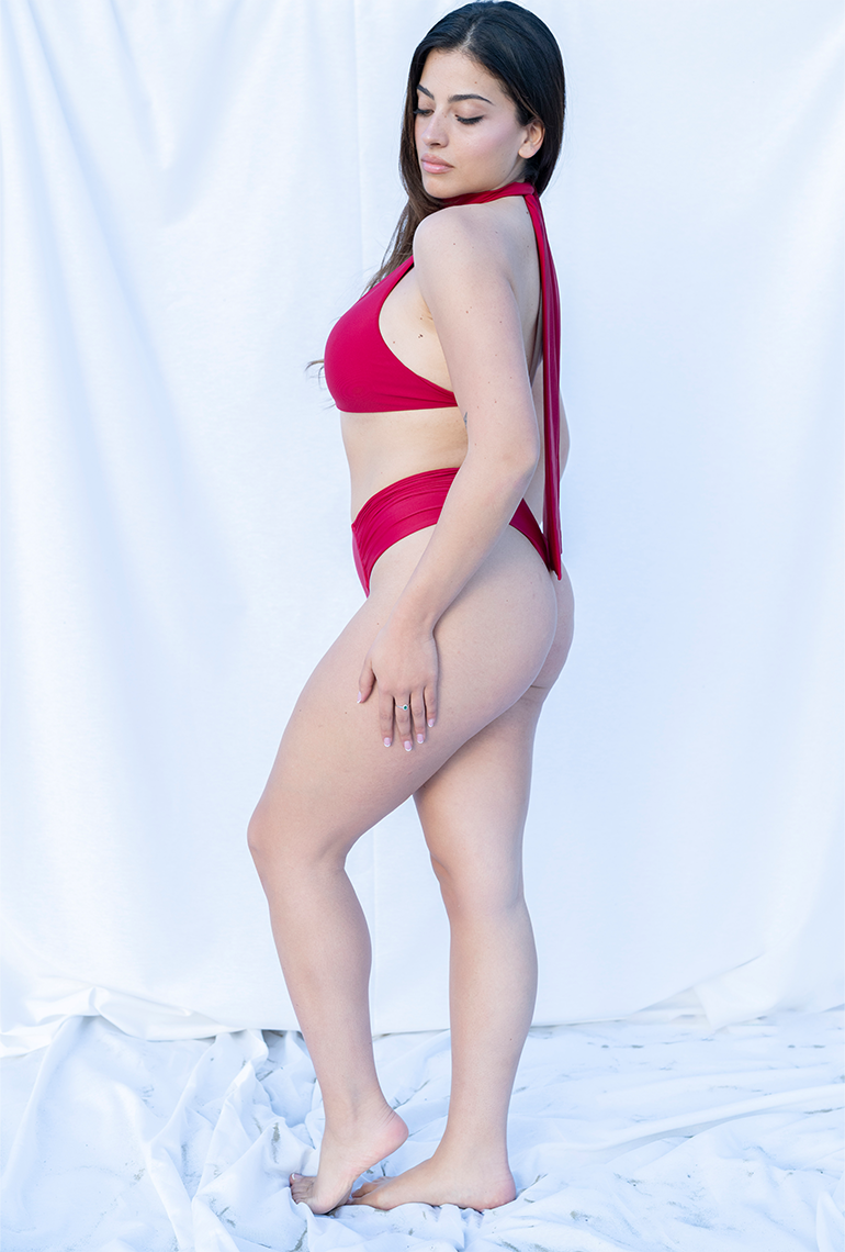 Bikini Top Afrodite Bordeaux